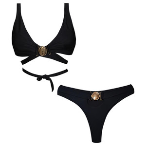 مایو زنانه مدل سگک دار کد 4996