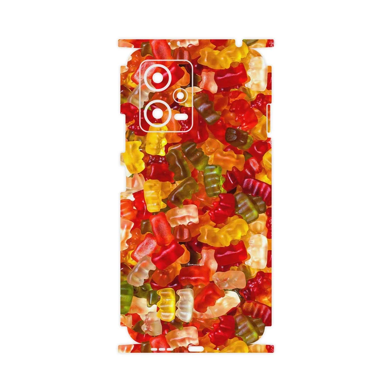 برچسب پوششی ماهوت مدل Gummi candy 1-FullSkin مناسب برای گوشی موبایل شیائومی Redmi Note 12 5G