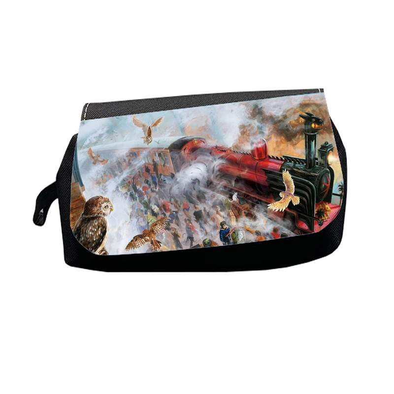 جامدادی طرح فیلم هری پاتر ولدمورت قطار جغد مدل M2036