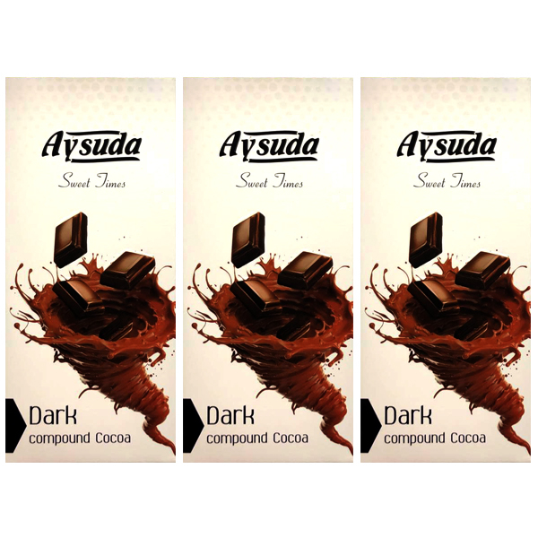 شکلات تلخ آی سودا - 75 گرم بسته 3 عددی 