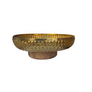 میوه خوری برنجی مدل بارونی پایه کد2434-3