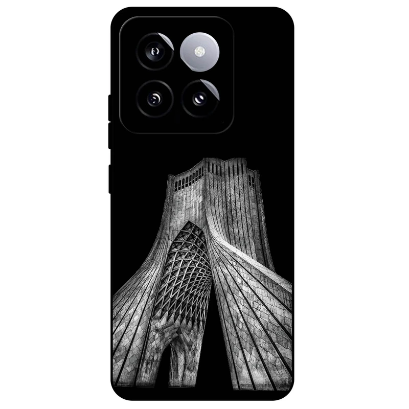 کاور مگافون طرح برج آزادی مدل 8263 مناسب برای گوشی موبایل شیائومی 14