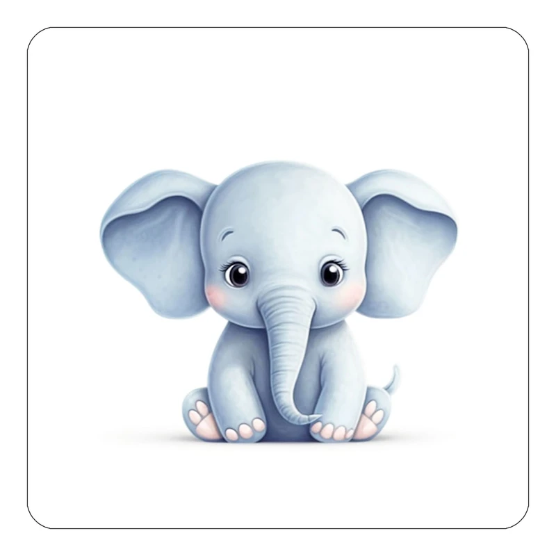 مگنت کاکتی طرح حیوانات کارتونی مدل mp27531