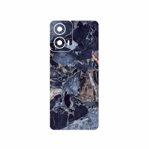 MAHOOT Broken black marble Cover Sticker for Motorola Moto G24