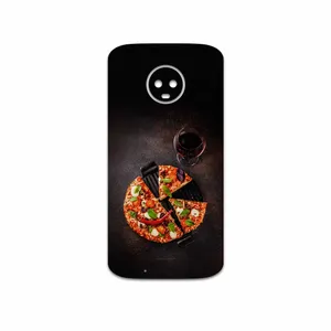 MAHOOT Pizza Cover Sticker for Motorola Moto G6