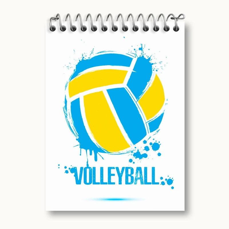 دفتر یادداشت 50 برگ خندالو مدل والیبال Volleyball کد 26421