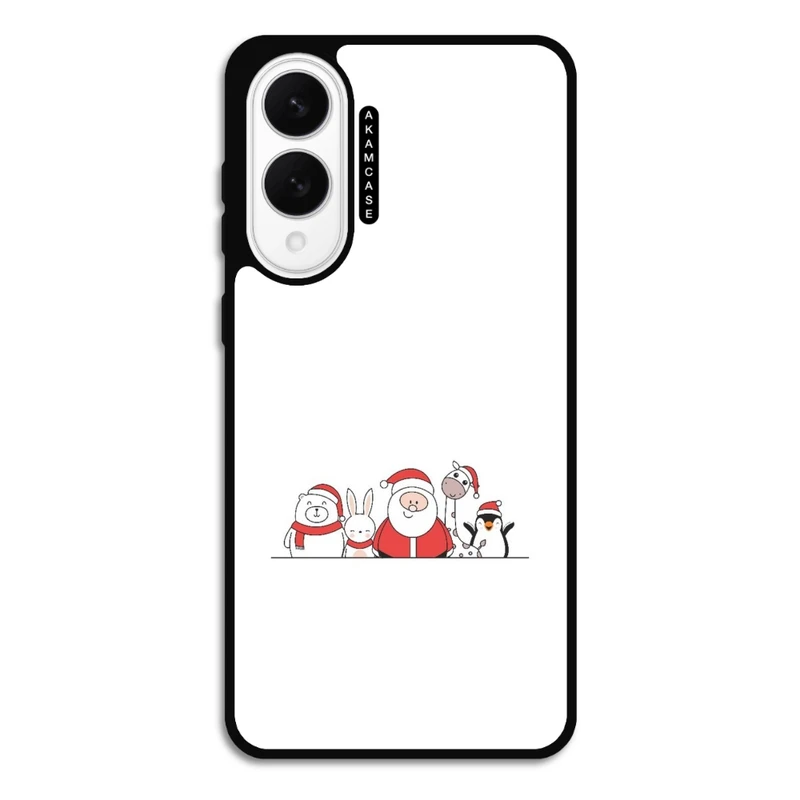 کاور آکام مدل AMC-WSGS25E-CHRISTMAS-12 مناسب برای گوشی موبایل سامسونگ Galaxy S25 Edge