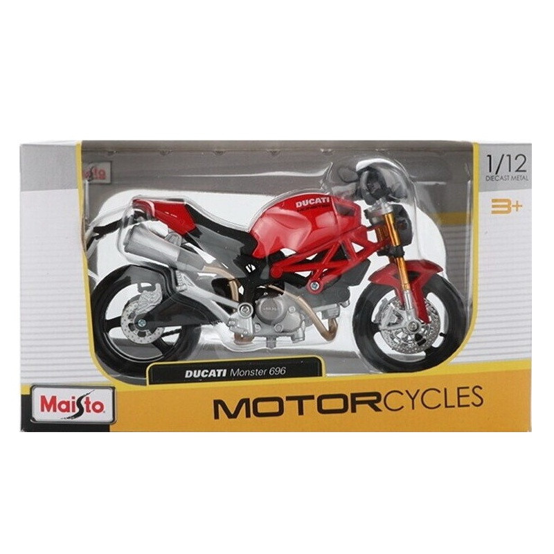 ماکت موتور مایستو مدل  1.12  Ducati Monster 696 2011