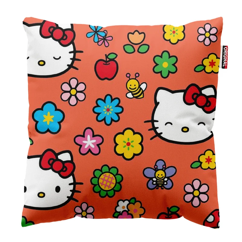  کوسن پاد آفرین طرح کیتی سایز 30*30 سانتی متر کد 1045