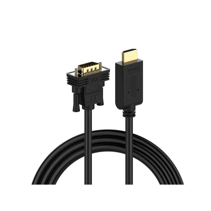 کابل HDMI به VGA ای نت مدل HV18 طول 1.8 متر