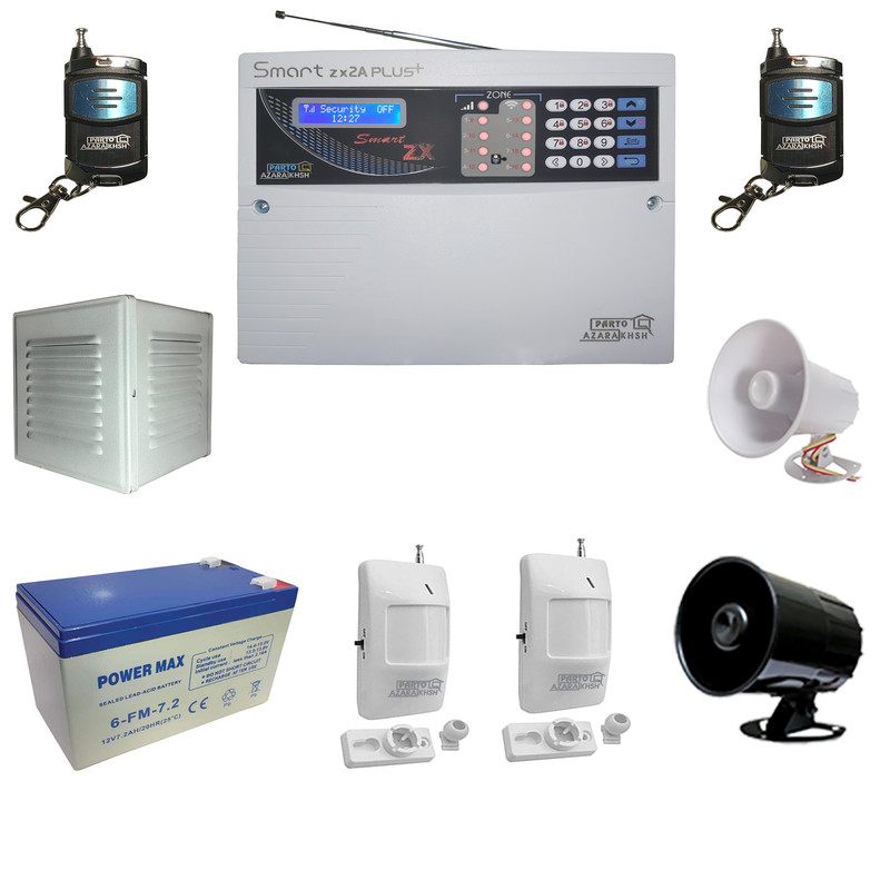 دزدگیر اماکن پرتو آذرخش مدل Smart ZX2A Plus C دزدگیر اماکن پرتو آذرخش مدل Smart ZX2A Plus C