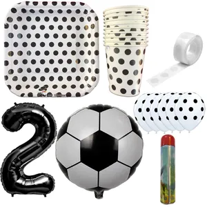 مجموعه 30 عددی تم تولد مستر تم طرح فوتبالی کد 2