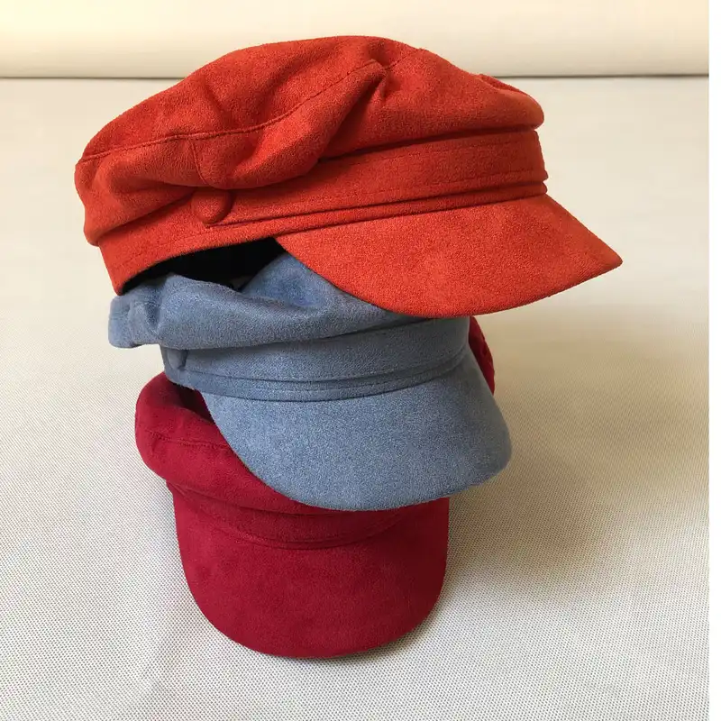 کلاه مدل کاپیتانی مخمل ZH119