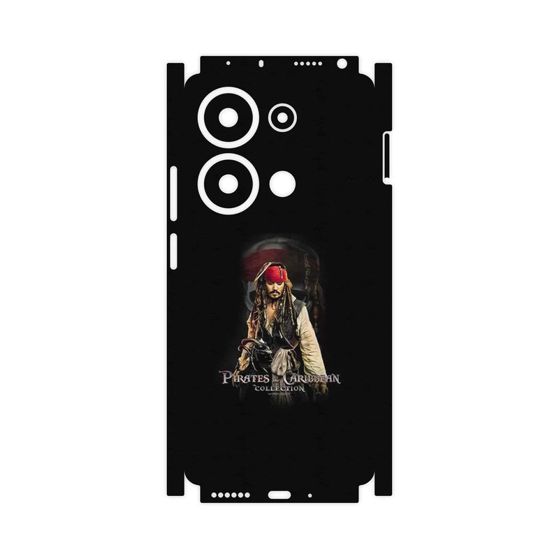 برچسب پوششی ماهوت مدل PIRATES OF THE CARIBBEAN-FullSkin مناسب برای گوشی موبایل شیائومی Redmi Note 13 Pro 4G