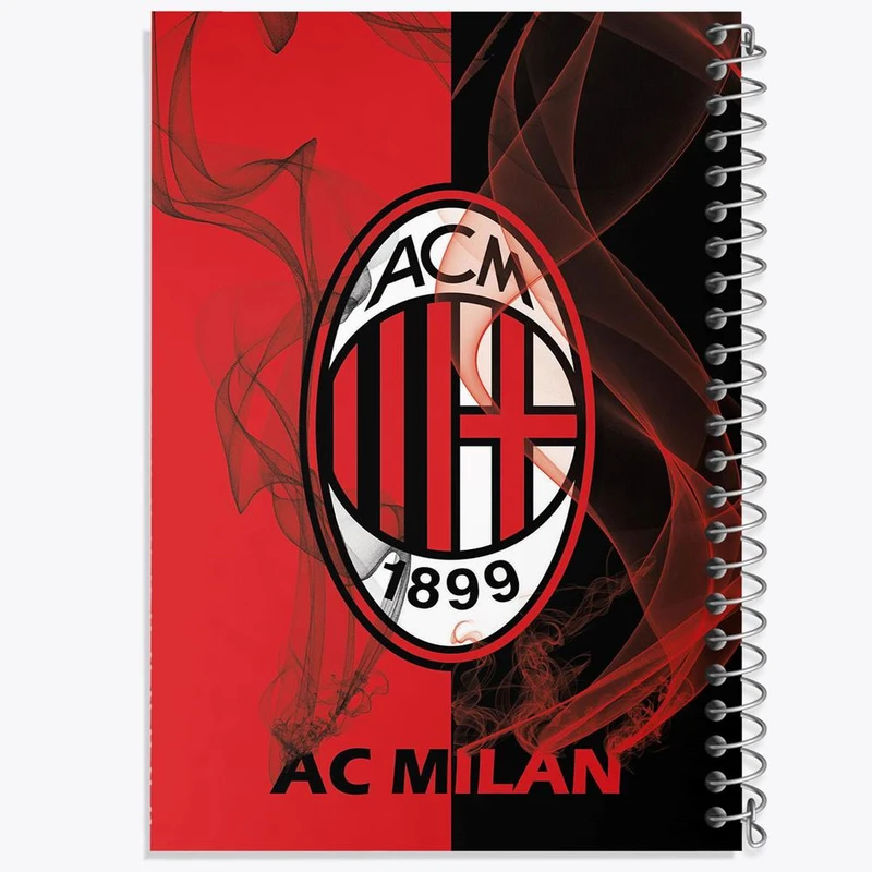 دفتر مشق 100 برگ خندالو طرح باشگاه آث میلان کد 27259