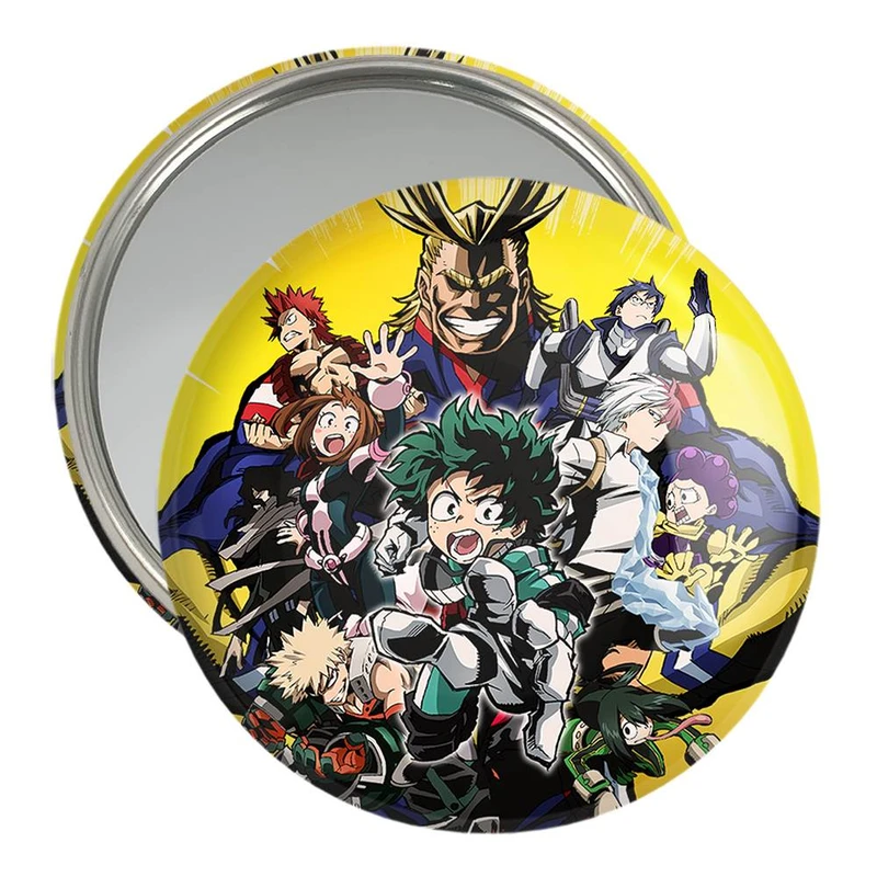 آینه جیبی خندالو مدل انیمه آکادمی قهرمان من  کد 11605