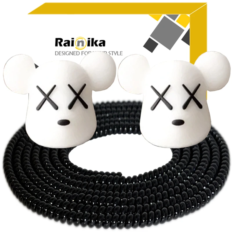 محافظ کابل شارژر و هندزفری رینیکا مدل Break bear Wi AA 03 مجموعه 3 عددی