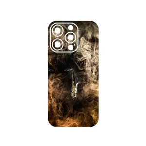 MAHOOT Saxophone Cover Sticker for Apple iPhone 14 Pro
