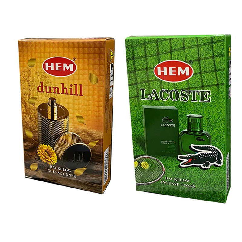 عود هم مدل آبشاری رایحه دانهیل و لاکوست دو بسته 10 عددی