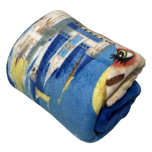 پتو مسافرتی طرح Cinderella مدل k12 سایز 150x200 سانتی متر