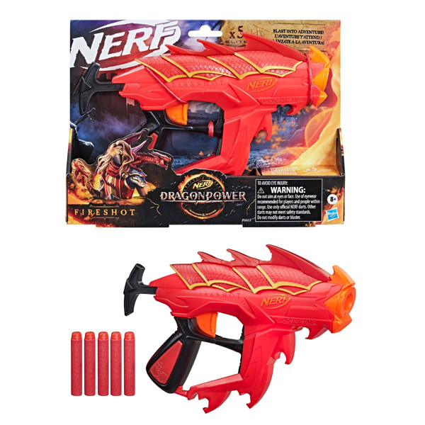 تفنگ بازی هاسبرو مدل Dragonpower Fireshot