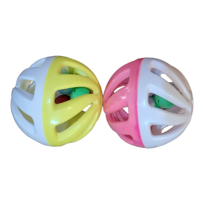 توپ اسباب بازی سگ وگربه مدل پارسی مجموعه دو عددی