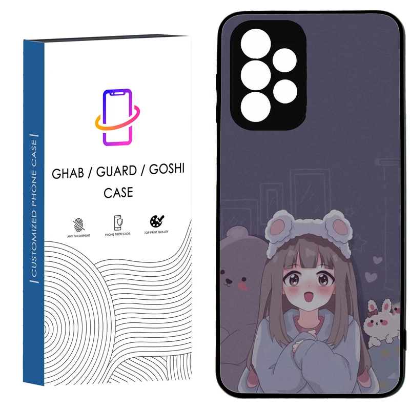 کاور قاب گارد گوشی طرح دخترانه کد 62- TPU مناسب برای گوشی موبایل سامسونگ Galaxy A53