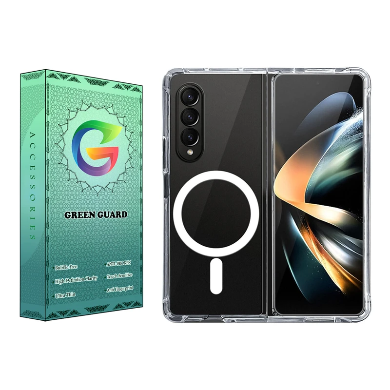 کاور گرین گارد مدل CR_Magsafe کد Clear 47 مناسب برای گوشی موبایل سامسونگ Galaxy Z Fold 4