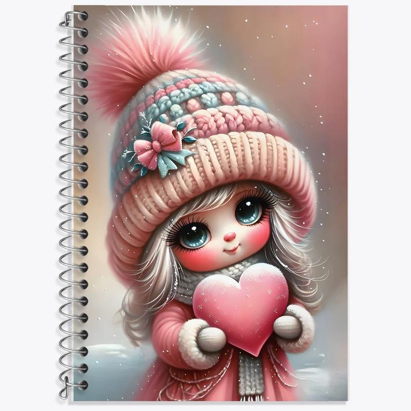 دفتر نت موسیقی 50 برگ خندالو طرح دختر کیوت کد F7158