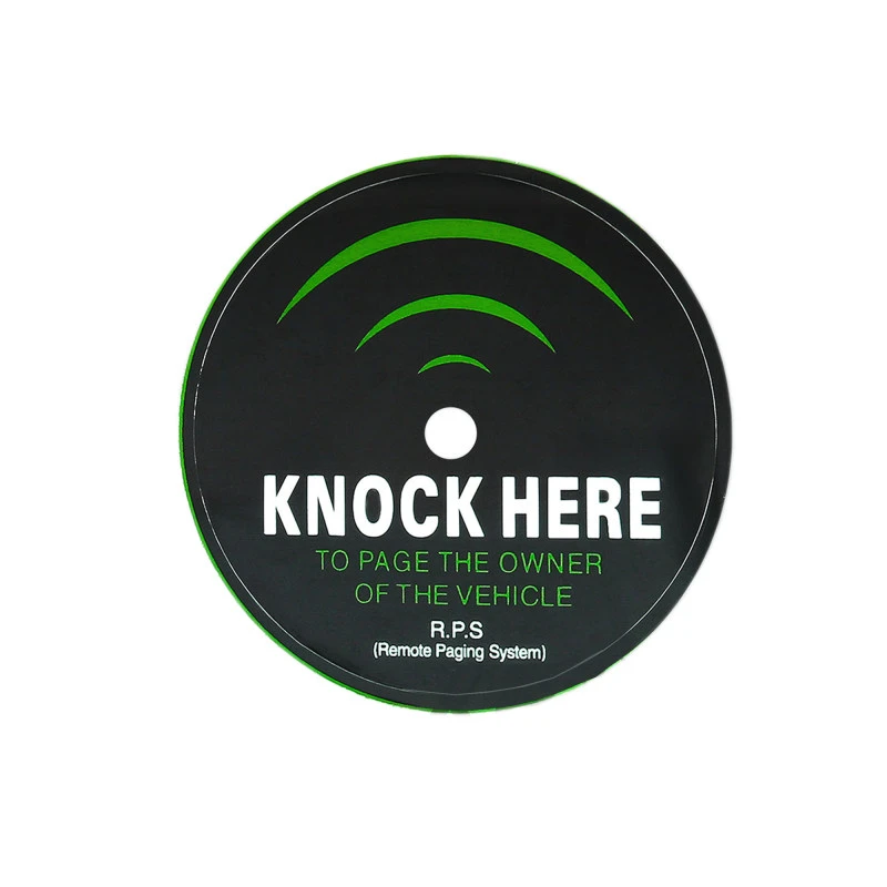 برچسب شیشه خودرو قطعه سازان کبیر مدل KNOCK-MAGICAR