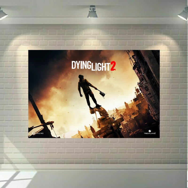 تابلو بوم طرح گیم Dying Light مدل SDB120
