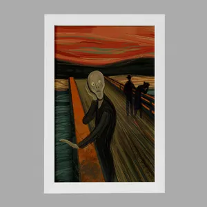 تابلو خندالو مدل تابلو جیغ کد F598