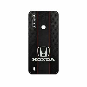 MAHOOT Honda Motor Cover Sticker for Motorola Moto G8 Power Lite
