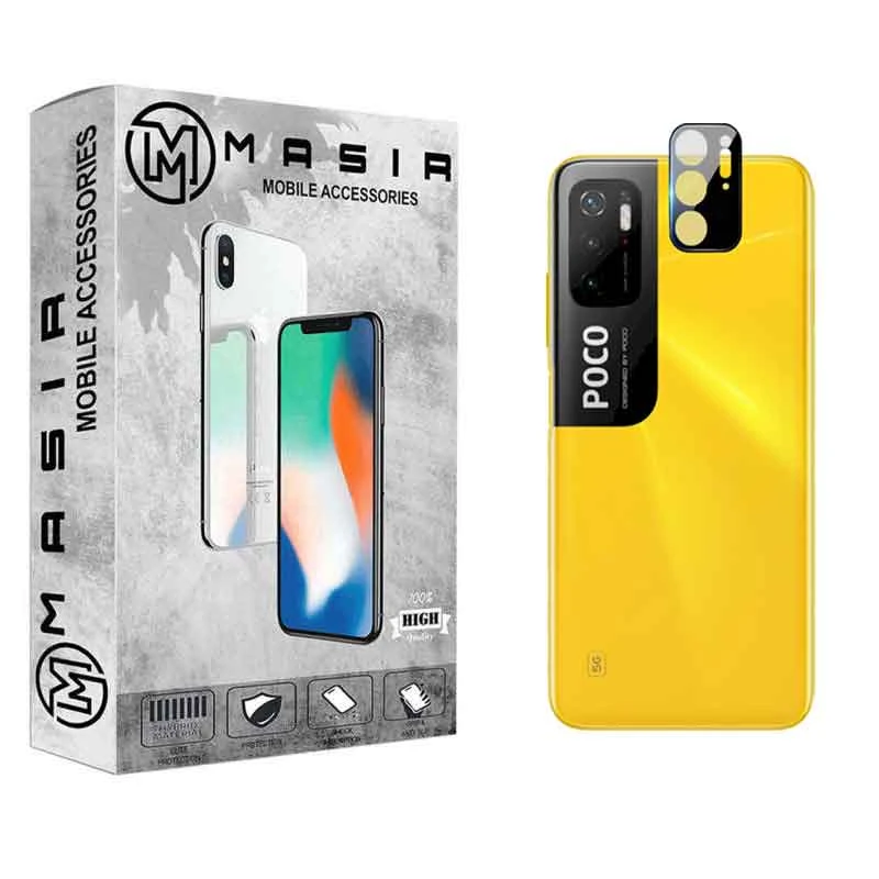 محافظ لنز دوربین مسیر مدل LNZ3D-M مناسب برای گوشی موبایل شیائومی Poco M3 Pro