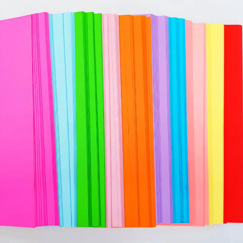 کاغذ رنگی A4 مدل سوپر لوکس کد 3 بسته 20 عددی