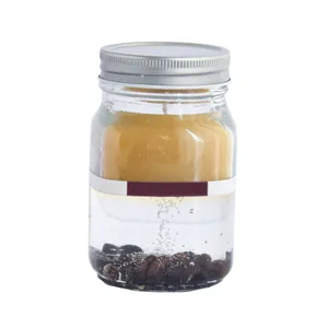 شمع دست ساز مدل قهوه کد 0546