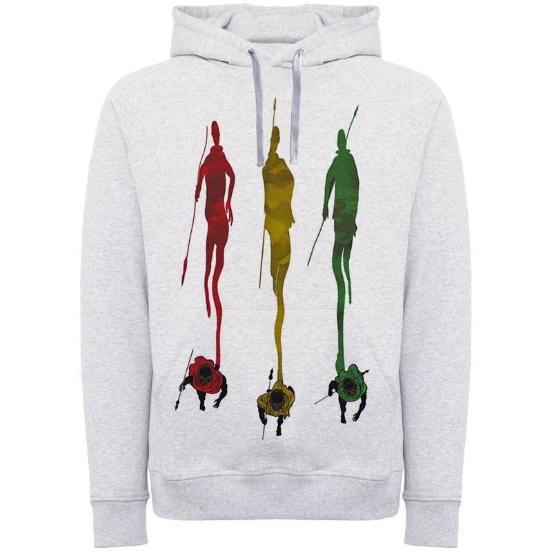 هودی مردانه مدل سرخ پوستا W 441