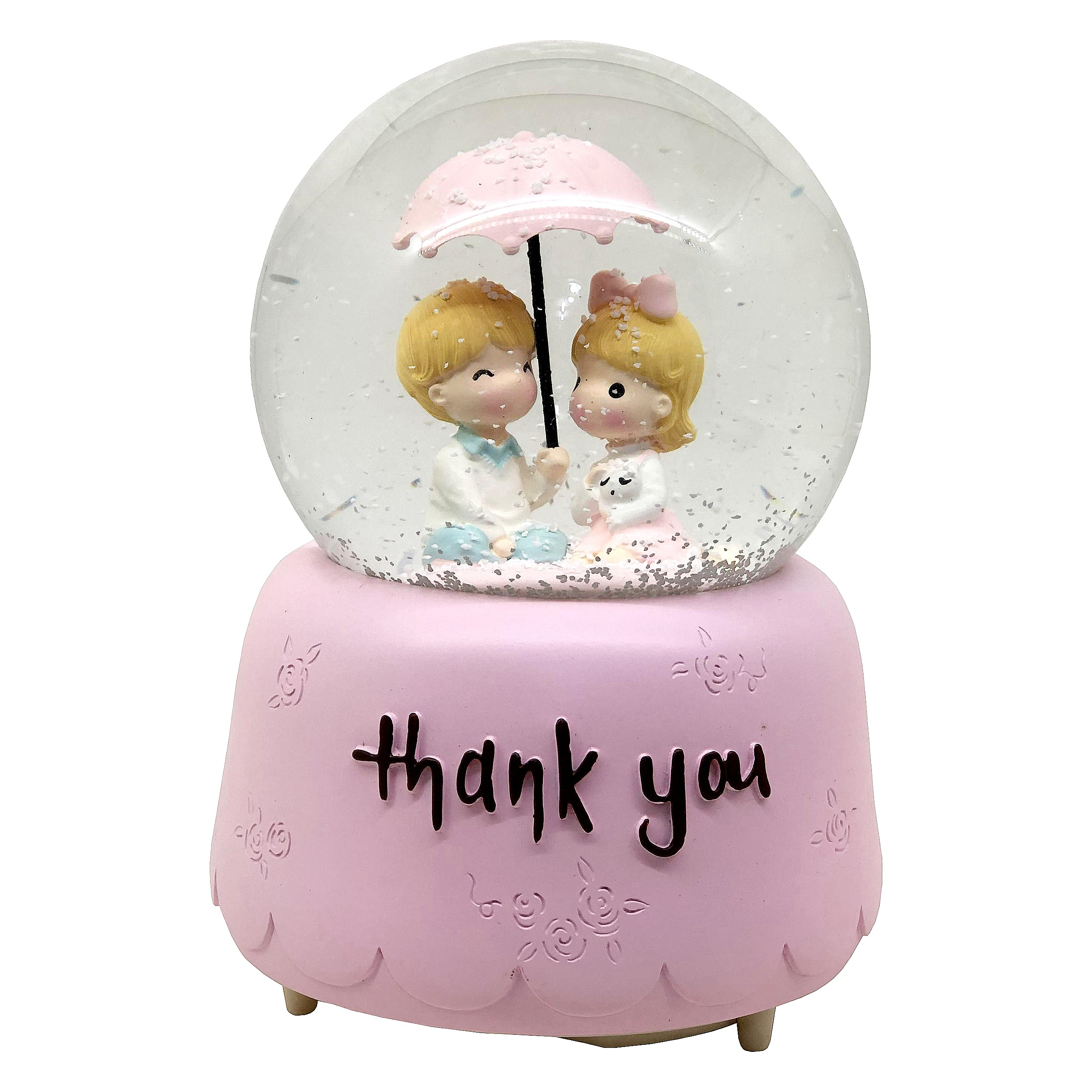 گوی موزیکال مدل Thank you