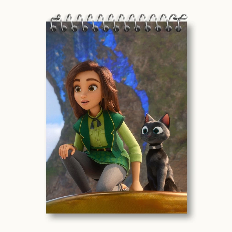 دفتر یادداشت 50 برگ خندالو مدل انیمیشن شانس لاک Luck کد 26037