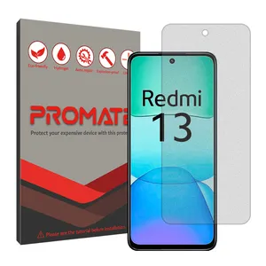 Promate Resistant model Matte screen protector suitable for Xiaomi Redmi 13 mobile phone