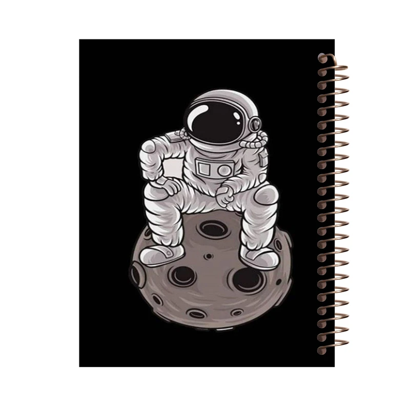 دفتر مشق 80 برگ طرح فضانورد کد J561