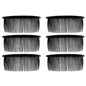 شانه مو زنانه مدل نشکن بسته 6 عددی