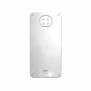 MAHOOT Metallic-White Cover Sticker for Xiaomi Redmi Note 9T