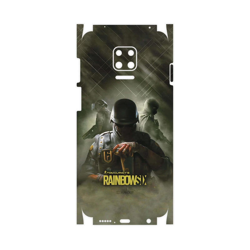 برچسب پوششی ماهوت مدل Rainbow-Six-Game-FullSkin مناسب برای گوشی موبایل شیائومی Redmi Note 9s
