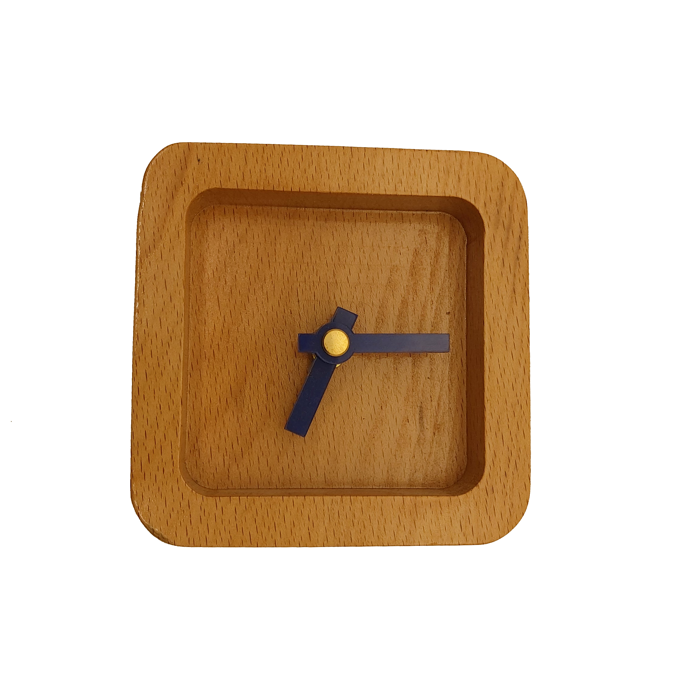ساعت رومیزی چوبی مدل W01