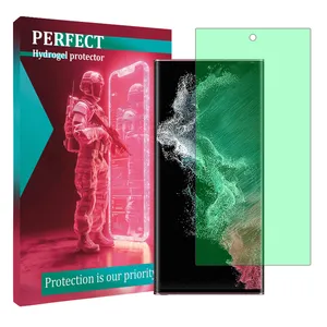 Perfect Green light screen protector suitable for Samsung Galaxy S22 Ultra 5G Mobile phone