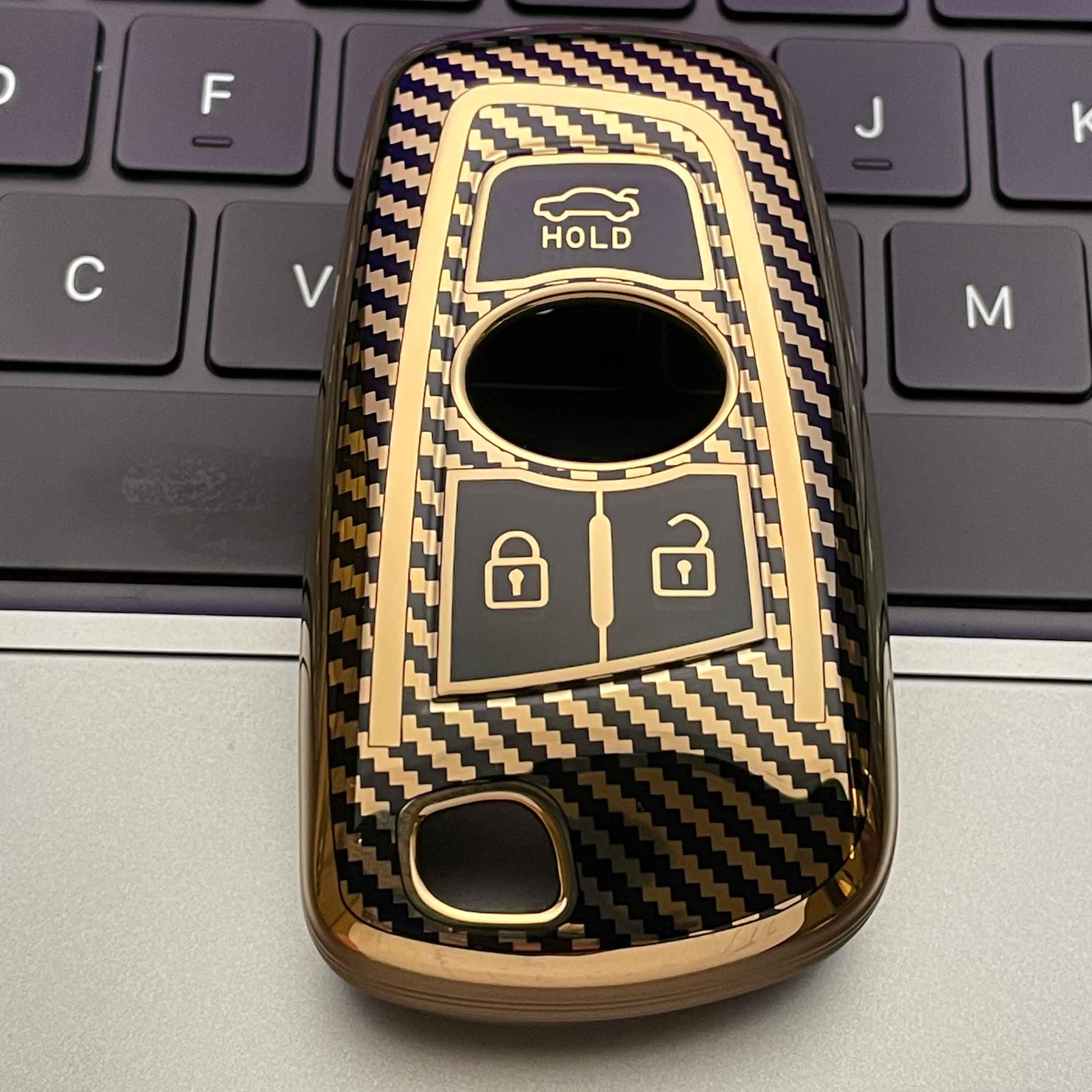 کاور ریموت و سوئیچ خودرو ام آر جی مدل CARBON مناسب برای تارا