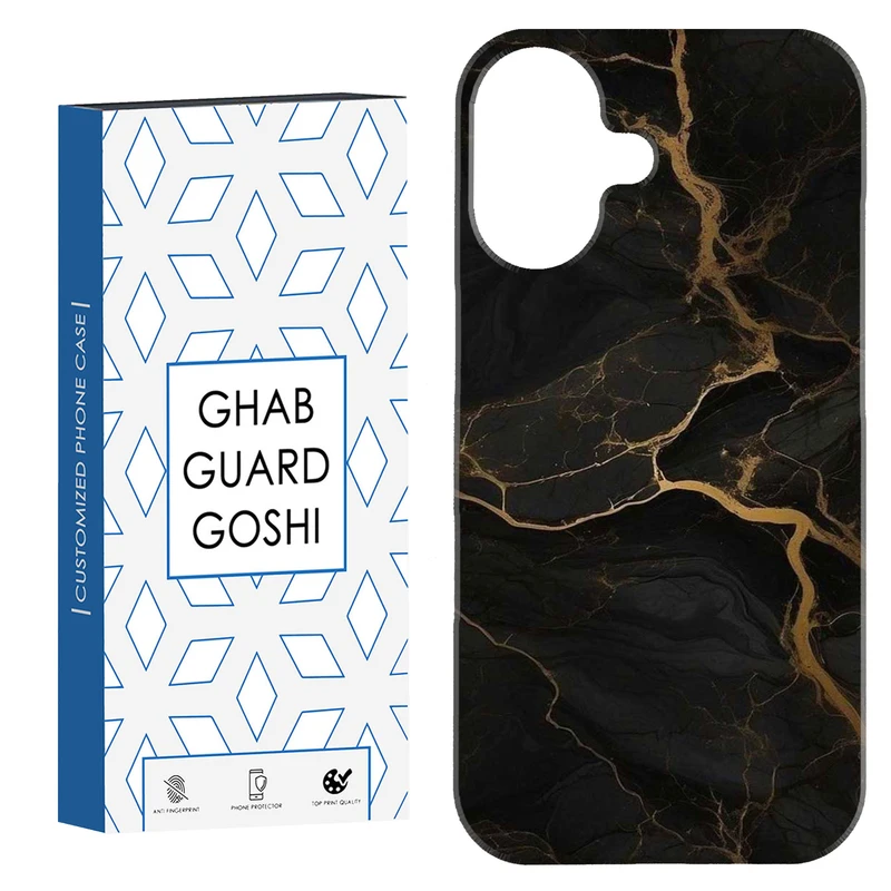 کاور قاب گارد گوشی طرح طلایی کد Dimo-880 مناسب برای گوشی اپل Iphone 16     