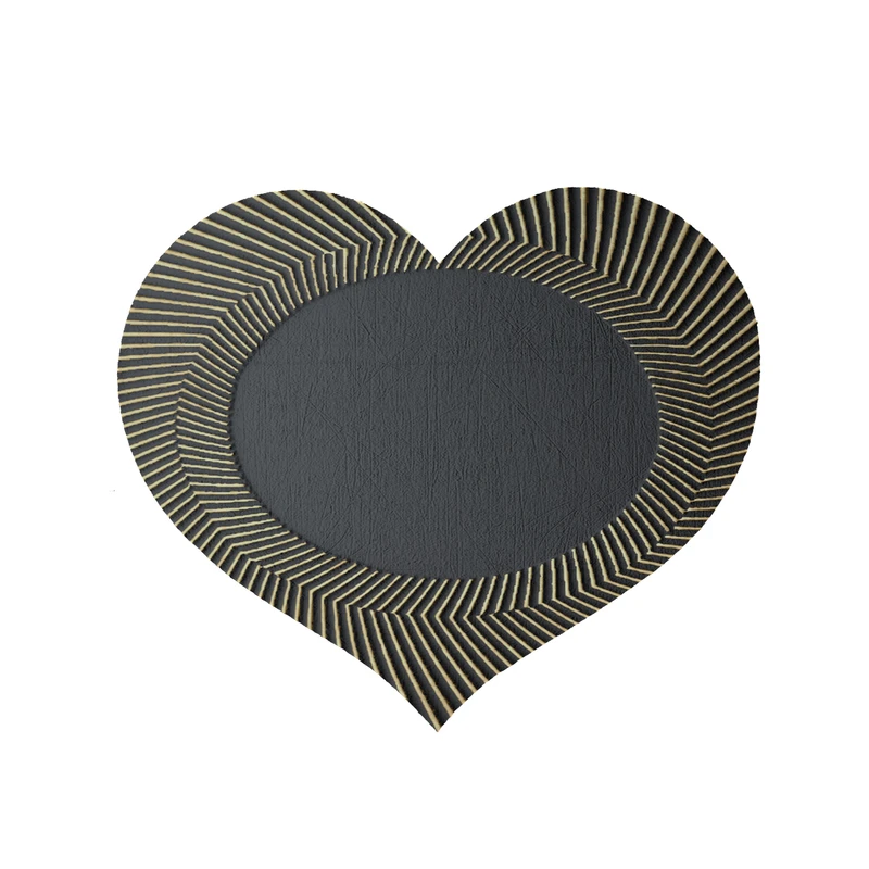 پادری مدل قلب طرح کلاسیک کد 8848 سایز 90x90 سانتی متر 