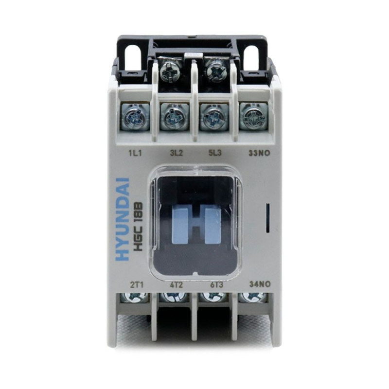 کنتاکتور 18 آمپر مخصوص تابلو فرمان آسانسور هیوندای مدل HGC - 18 کنتاکتور 18 آمپر مخصوص تابلو فرمان آسانسور هیوندای مدل HGC - 18